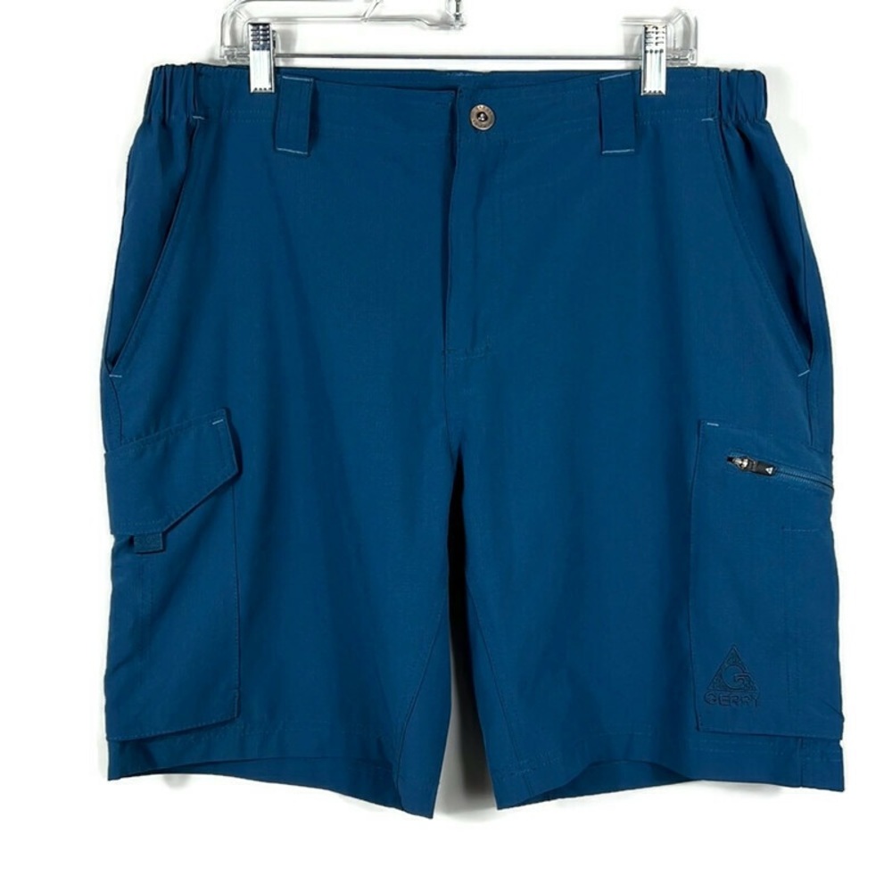Gerry Cargo Hiking Shorts Blue Mens Size 36